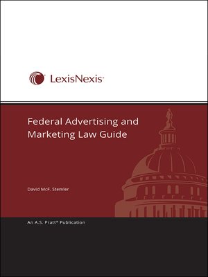 cover image of Federal Advertising and Marketing Law Guide